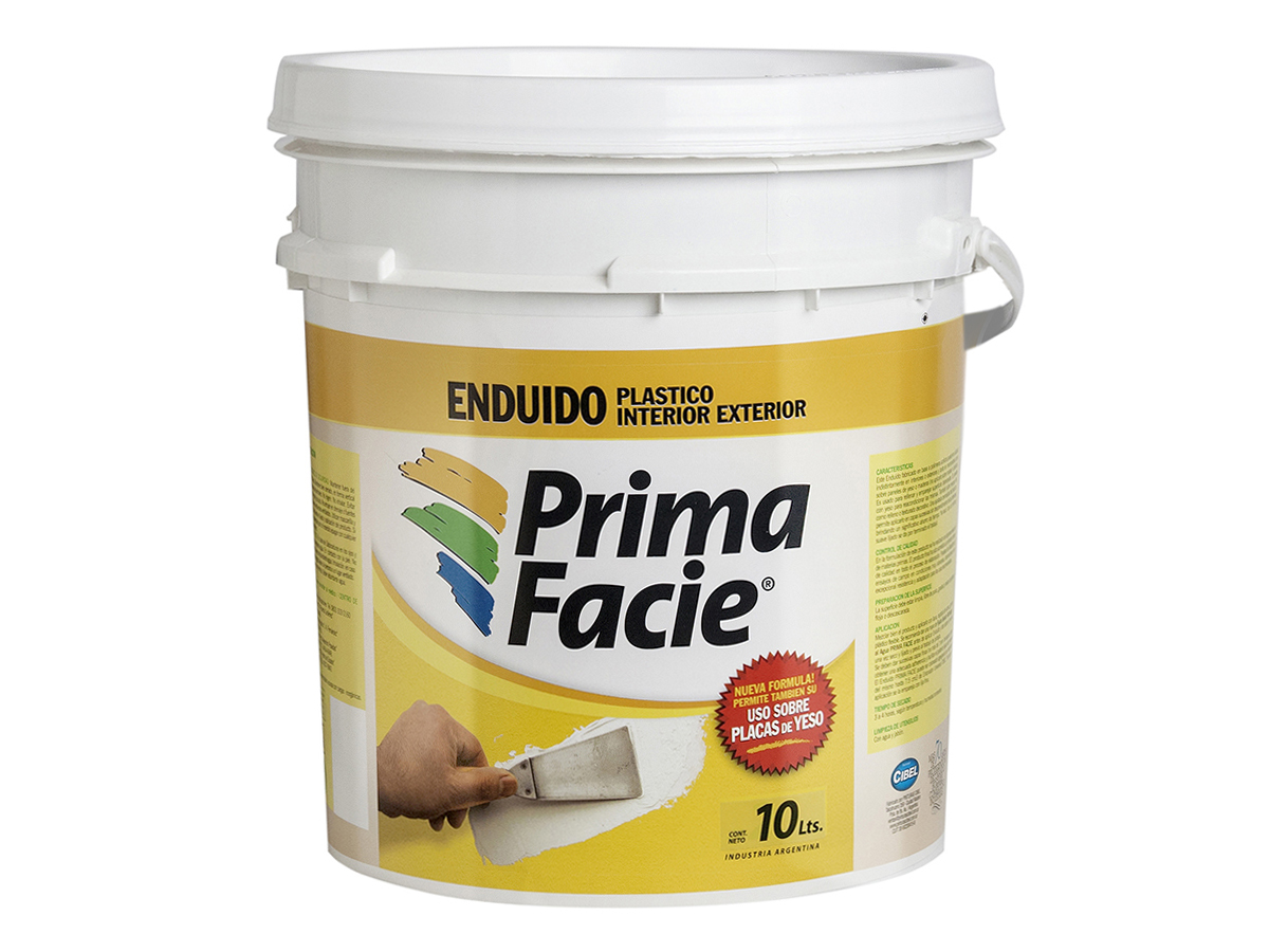 Enduido Plástico al Agua - Prima Facie