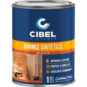 Barniz Sintético Mate Interior & Exterior - Cibel