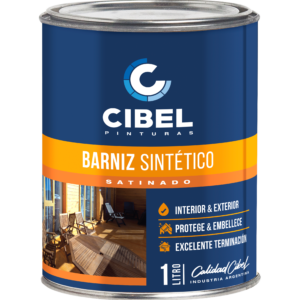 Barniz Sintético Satinado Interior & Exterior - Cibel